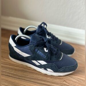 Reebok Classic Nylon Men’s Classic Navy Size 10 US